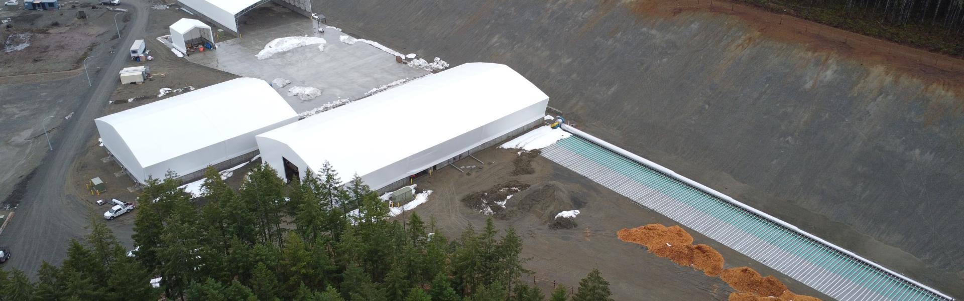 Arial View Compost Facility March 2023