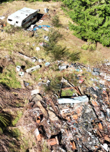 March 28 illegal dumping clean up campbell river